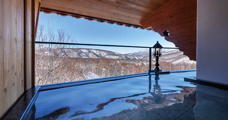 Open-air hot spa